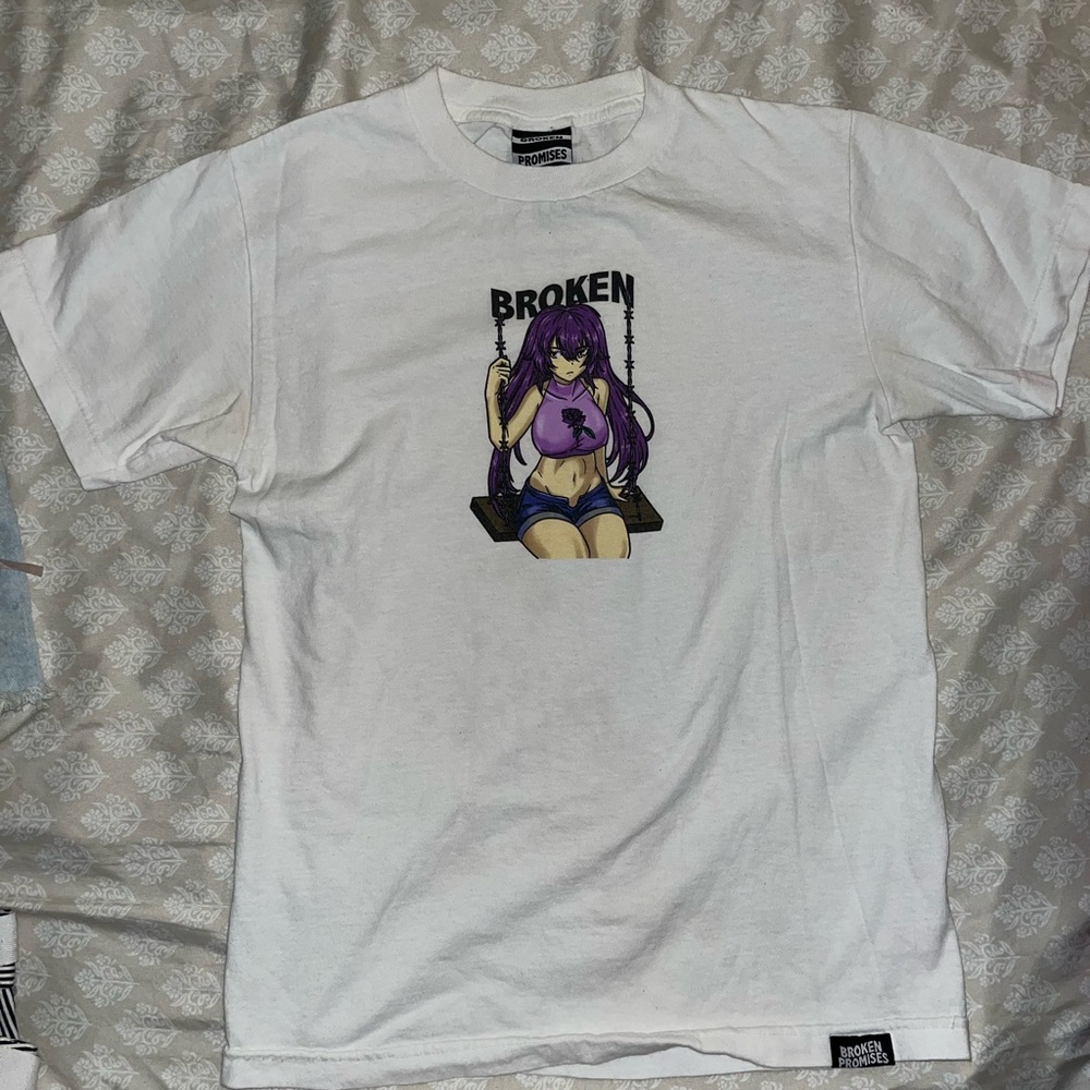 White Graphic T-Shirt